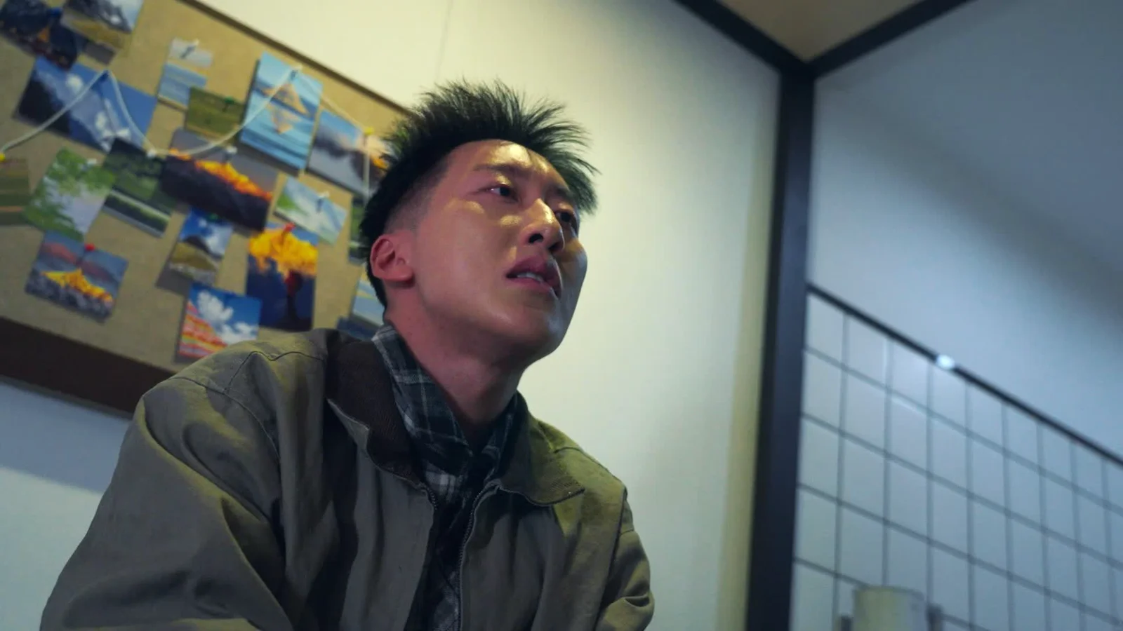 室内人物近景摄影